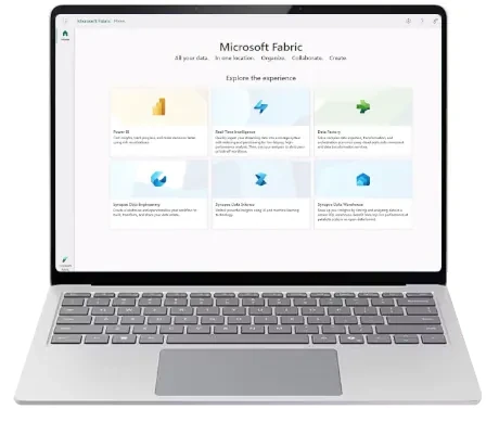 imagem ilustrativa do Microsoft Fabric
